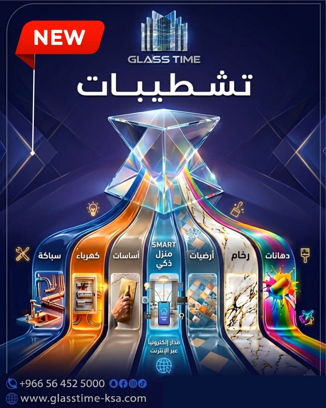 تشطيبات داخلية وخارجية في السعودية | تنفيذ متكامل للمنازل والفلل والمشاريع